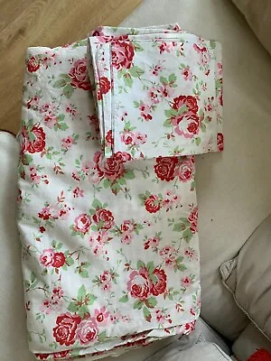 Cath Kidston IKEA Rosali King Size Duvet Set With Two Pillowcases • £42