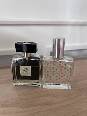 Avon Be Fun Perfume And Little Black Dress Perfume  Set Of 2. • $20