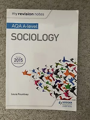 Aqa A Level Sociology Revision Guide • £9