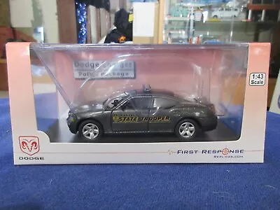 1:43 First Response Kansas Highway Patrol 2009 Dodge Charger Police Package • $79.99