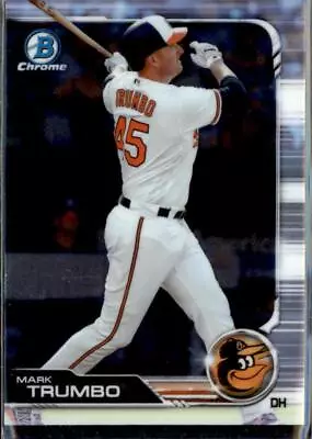 2019 Bowman Chrome #35 Mark Trumbo • $3.30