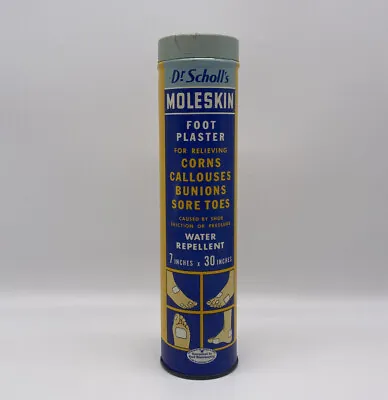 Unused Vintage 1959 Dr Scholls Moleskin Foot Plaster NIB • £28.95
