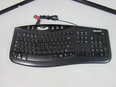 Microsoft Comfort Curve 2000 Ergonomic Keyboard V1.0 1047 KU-0459 - TESTED • $39.89