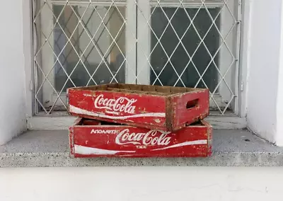 1 X Vintage Coca-Cola Wooden Crate • £99.31