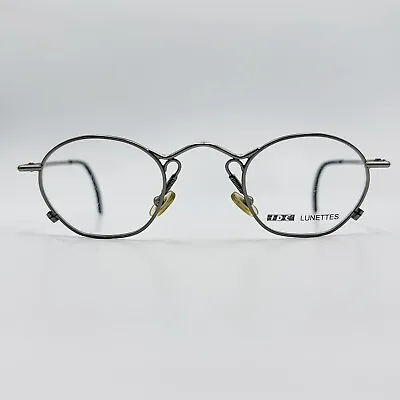 IDC Lunettes Eyeglasses Men Ladies Round Grey Steampunk Vintage Mod. M 18 NOS • $155.64