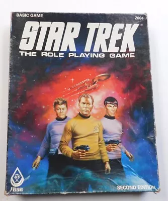 $35 • Buy FASA 1983 Star Trek The Role Playing Game Second Edition # 2004 Basic Game