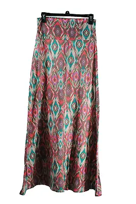Mossimo Supply Co Women’s Colorful Aztec Knit Maxi Skirt Pull S/P • $12