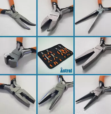 £13.49 • Buy 8pc Mini Precision Pliers Set - CRV - For Pro Engineering, Crafts, Jewellery Etc