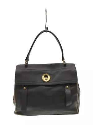 $359 • Buy YVES SAINT LAURENT 229680 Muse Two 2Way Hand Bag Brown #2