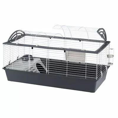 £88.99 • Buy Rabbit Cage Indoor Split Roof Easy To Assemble Food Water Large Roomy 