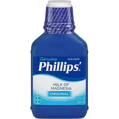 Phillips' Milk Of Magnesia Liquid Laxative Original 26 Fl Oz • $11.99