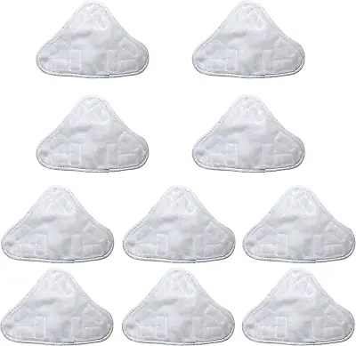 10 Pack Replacement Pads Compatible With H2O H20 Mop X5 Steam Steam Mop Pads • $24.76