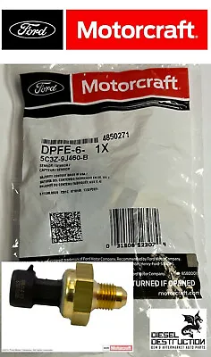 DPFE-6 New OEM Ford Motorcraft 6.0L Diesel EGR Pressure Feedback Sensor  • $72.99