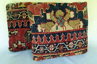 $39.95 • Buy Handmade Turkish Kilim Pillows Pair (2) 14 