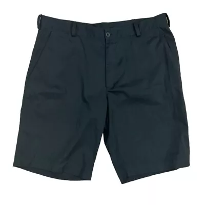 Nike Golf Shorts Mens 34 Black Golf 10.5  Inseam Outdoor Dri Fit Pockets  • $14.49