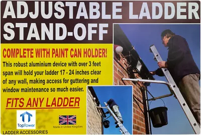 Adjustable Ladder Stay - Stand Off • £40.04