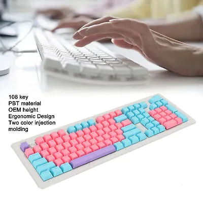 PBT Keyboard Keycaps 2 Color Injection Molding Light Transmission OEM Height GDS • £16.12