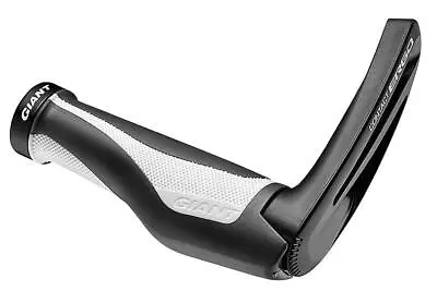 $43.90 • Buy GIANT-MTB Handlebar Grips Connect ERGO Max Plus Lock-on Grip Black/White