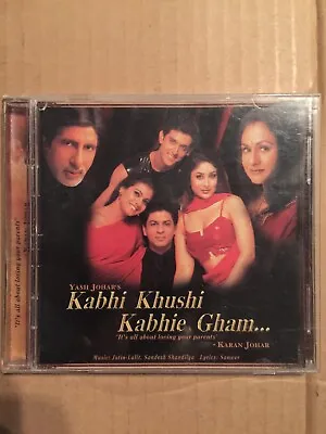 Kabhi Khushi Kabhie Gham - Jatin Lalit Bollywood Soundtrack Booklet Edition • $8.65