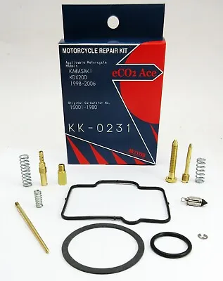 Kawasaki KDX200  1998-2006  Carb Repair Kit • $39.40