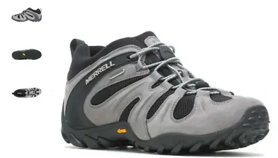 Merrell Chameleon 8 Stretch Charcoal Hiking Boot Shoe Men's US Sizes 7-15/NEW!!! • $119.95