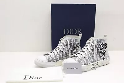 Dior B23 High Top Dior Oblique Shawn Bee Embroidery Patch Size 46 • $629.99