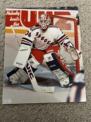 John Vanbiesbrouck New York Rangers Vintage  8x10 Unsigned  Photo • $7.99