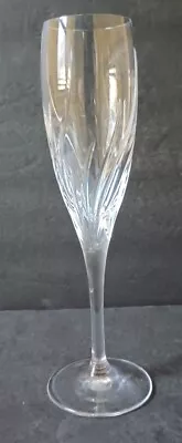 Marquis By Waterford Champagne Glass Flute Summer Breeze Pattern Crystal • $45