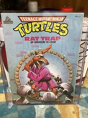 Teenage Mutant Ninja Turtles Vintage Coloring Book 1988 New! • $4.95