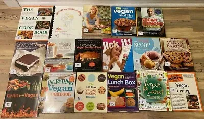 VEGAN COOKBOOKS  (Your Choice) • $8