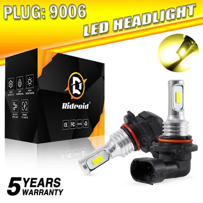 9006 HB4 LED Headlight Light Bulbs Kit Low Beam 3000K Yellow High Power Fog Lamp • $11.99