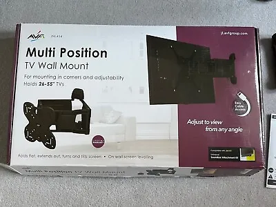 AAVF JNL454 Multi Position Wall Bracket For TVs 26-55 Inch • £75