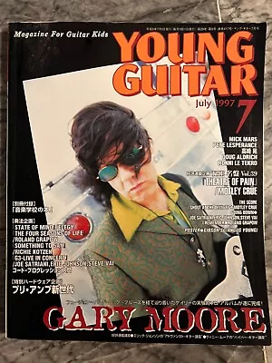 YOUNG GUITAR July 1997 Gary Moore Mick Mars Akira Takasaki Etc…Music Score G.Tab • $29