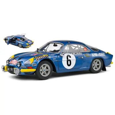 1972 ALPINE A110 1600S N.6 RALLY MONTECARLO CANDRUET-PAGANI (NIGHT) 1:18 Solid • £66.25