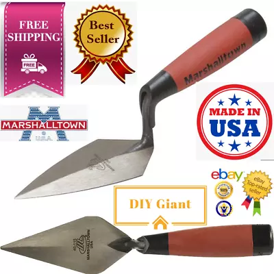 Genuine Marshalltown Pointing Trowel 5in - Durasoft Handle USA Made M/T455D 455D • £22.99