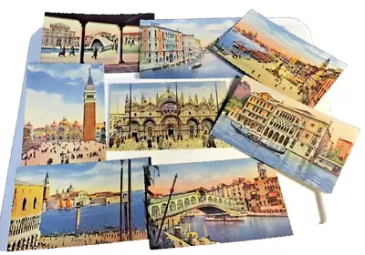 Vintage 30's Lot 8 Venice Italy Post Cards • $19.90