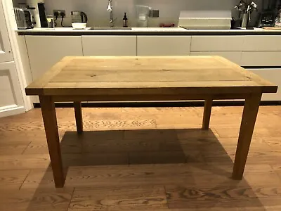Solid Oak Dining Kitchen Table • £275