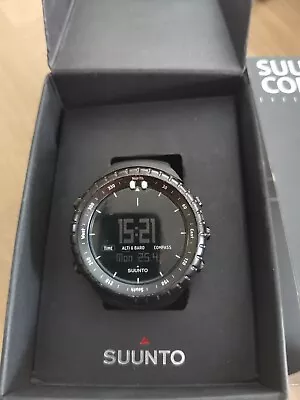 Suunto Core 49mm Black Dial Resin Mens Watch Boxed. Please Read About Postage.  • $34.54