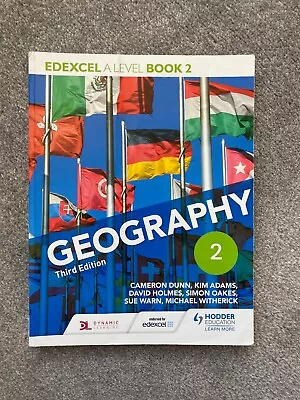 Geography Edexcel A Level Book 2 (third Edition) • £12