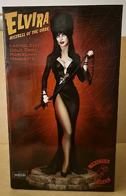 SIDESHOW Tweeterhead ELVIRA MISTRESS OF THE DARK Maquette NEW Cassandra PETERSON • $1200