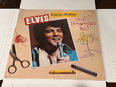 Elvis Presley- Elvis Sings For Children And Grownups Too!- LP 1978 RCA Sealed • $11.99