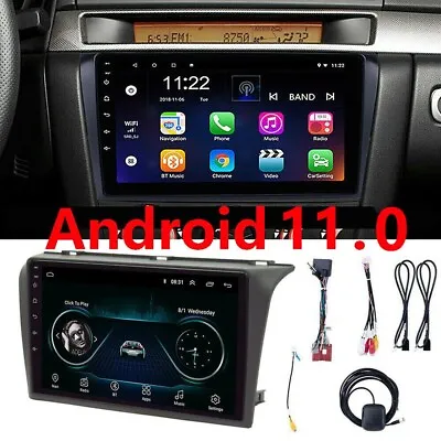 9'' Android 12.0 Car Stereo Radio GPS 2+16GB OBD For Mazda 3 2004-2009 Headunit • $103.89