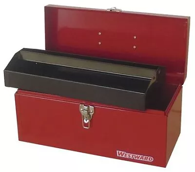 Westward 36Y011 16 W Steel Red Portable Tool Box Powder Coated 7 H • $31.79