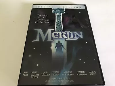 Merlin (DVD 2004 Special Edition) Sam Neill Isabella Rossellini Rutger Bauer • $2