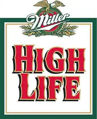 Miller High Life Vintage Vinyl Sticker Decal 6  Full • $6.92