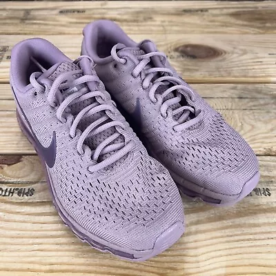 Nike Air Max 2017  Plum Fog & Pro Purple Running Shoes 849560-503 Women's Sz 7 • $85.50