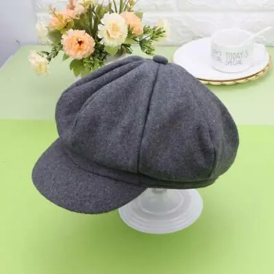 Autumn Winter Beret Hat Caps Baby Kids Boys Girls Woolen Newsboy Artist Flat • £5.75