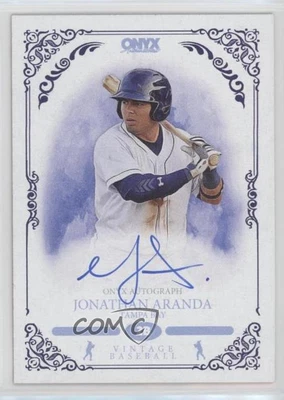 $17.79 • Buy 2022 Onyx Vintage Auto Blue Ink Jonathan Aranda #VAJA Auto