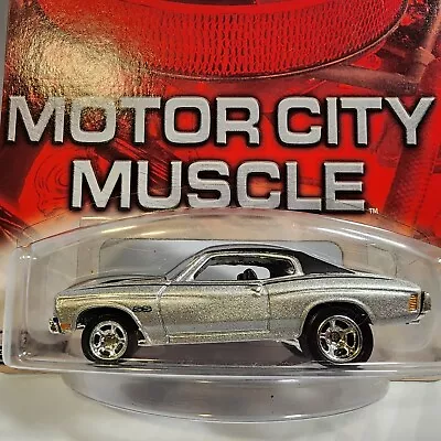 Hot Wheels Motor City Muscle 1970 Chevelle Metalflake Silver  #1/4 Real Riders • $1.04