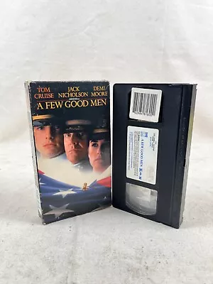 A Few Good Men Tom Cruise Jack Nicholson 1992 Film VHS Tape Untested • $4.95